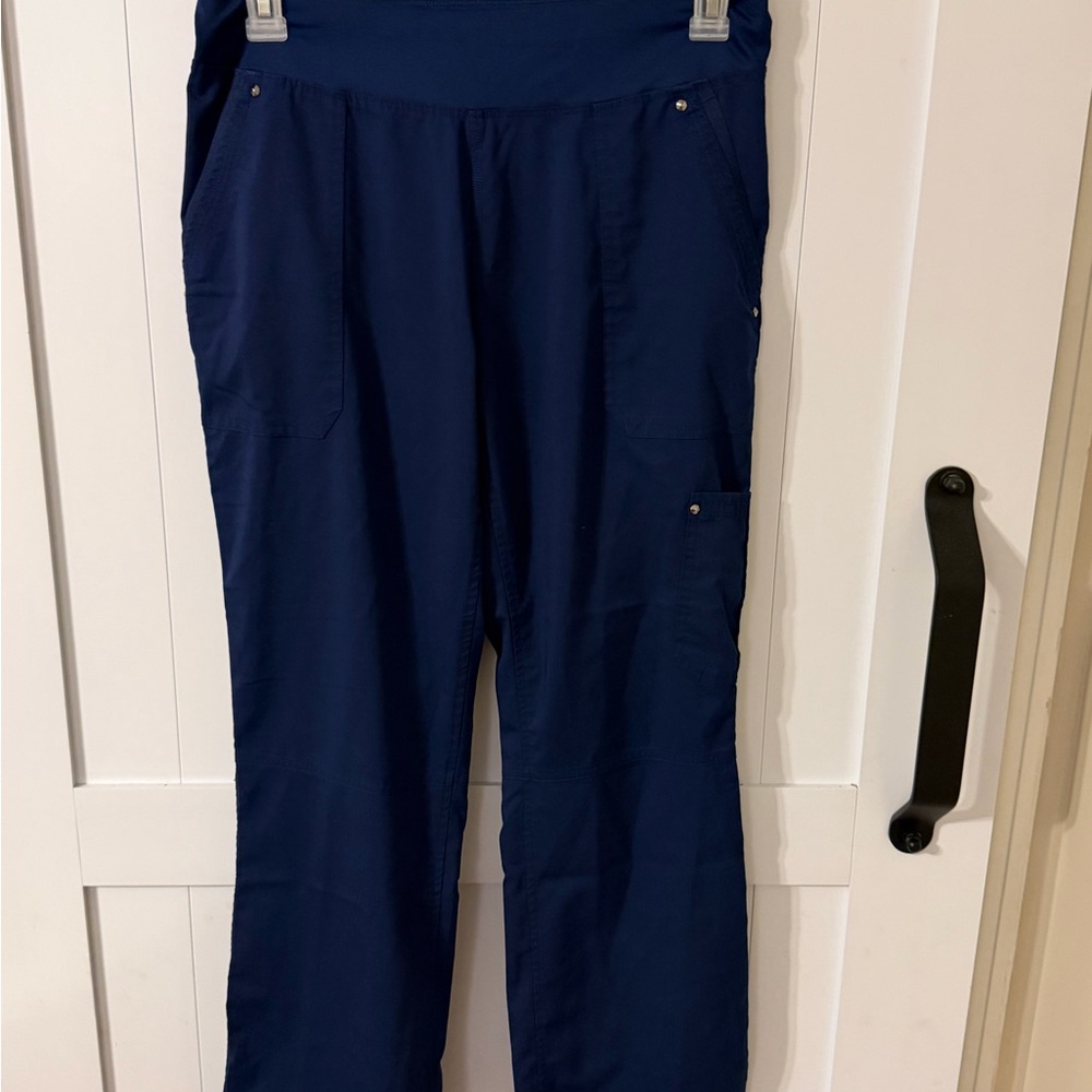 Women's Navy Healing Hand Scrun Pants